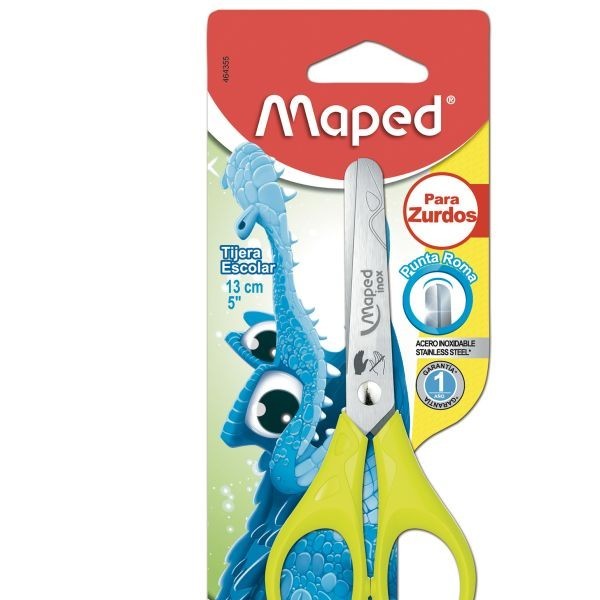 TIJERA ESCOLAR 5 PZURDOS MAPED 464355 E.12 C.144